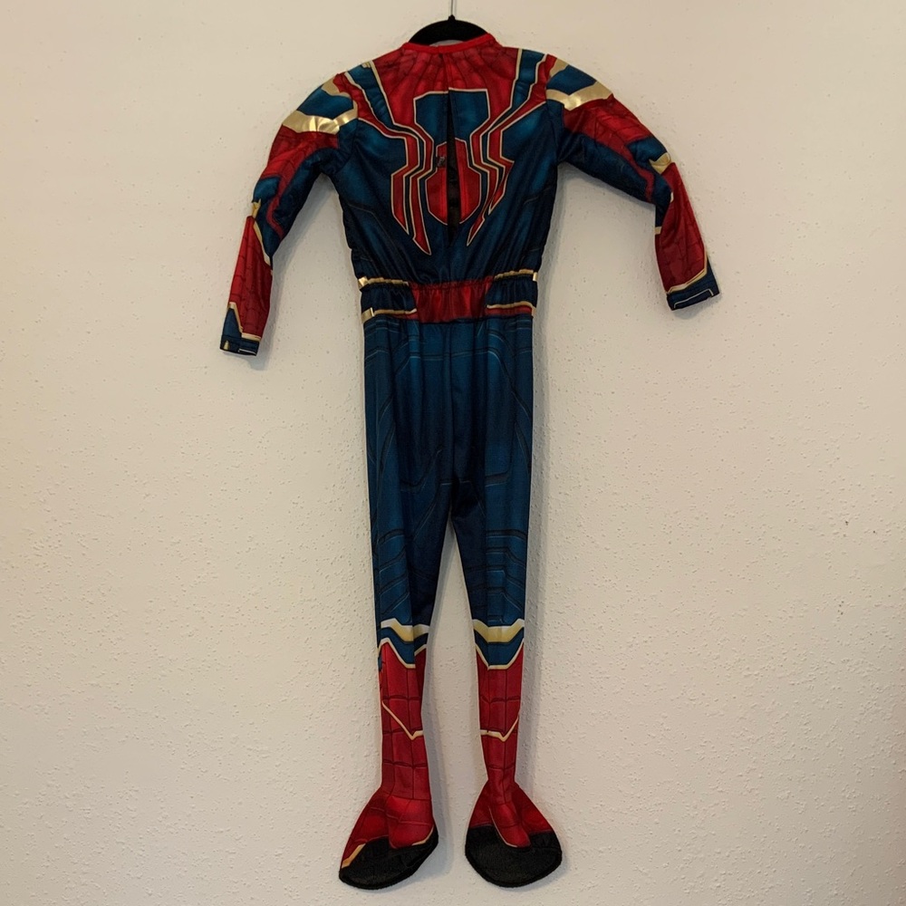 Spider-Man Kids Superhero Costume - Red and Blue size M - Picture 4 of 10